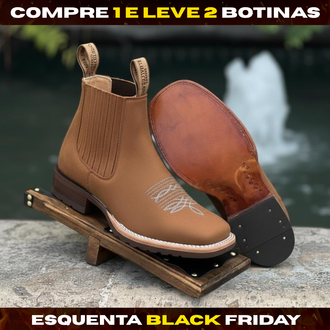 Botina Country Ortopédica Feminina (Compre 1 leve 2)